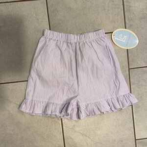 NWT Little English Lavender Ruffle Hem Shorts
